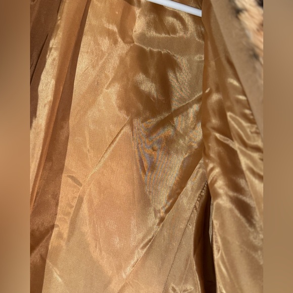 LilliAnn Fashions Vintage 60's Coat- Genuine Rabbit fur leopard print Coat S/M - Picture 9 of 11